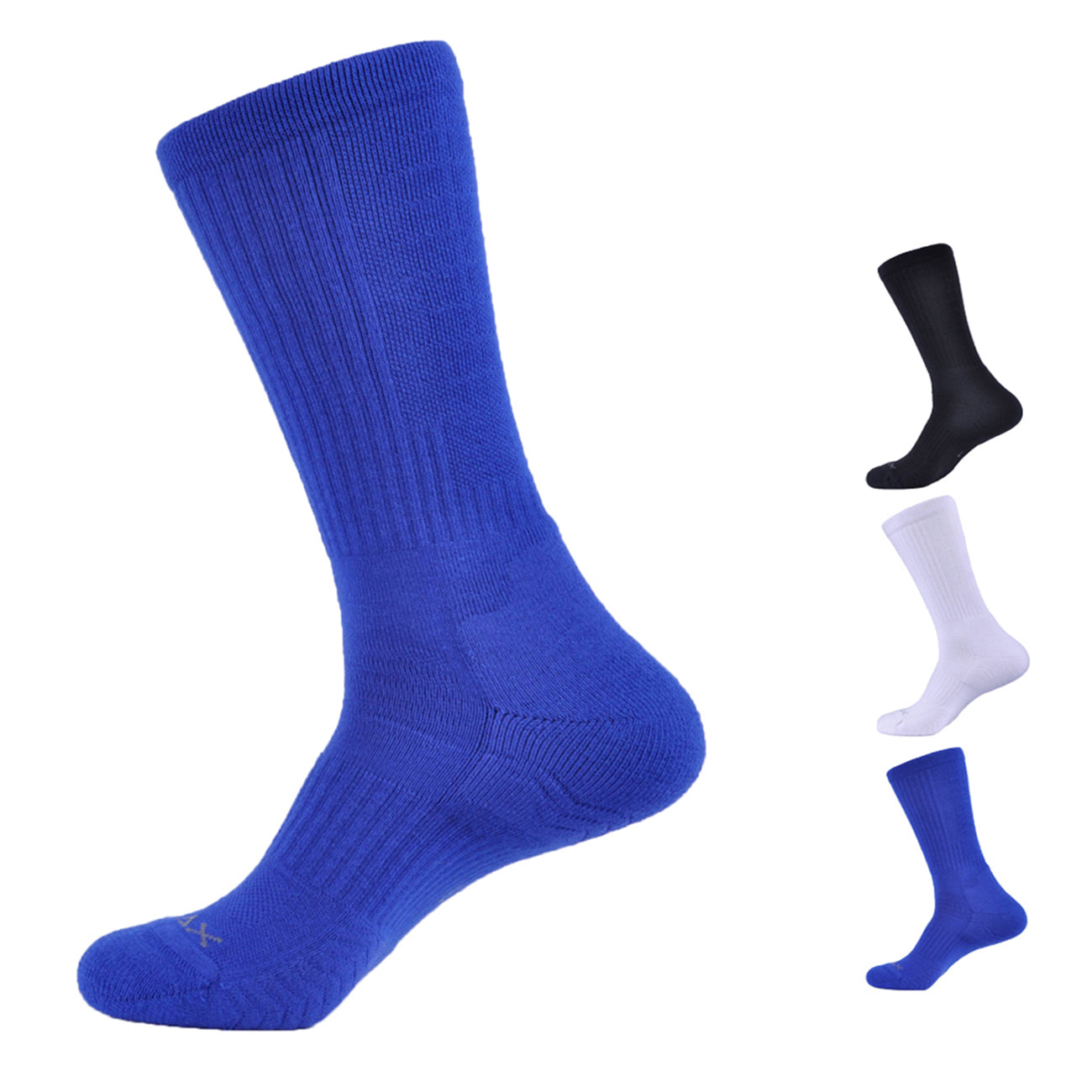 SOLAX 3 pairs Men's Crew Sports Socks