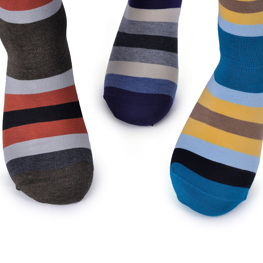 SOLAX 3 pairs Men's Friday Dress Socks