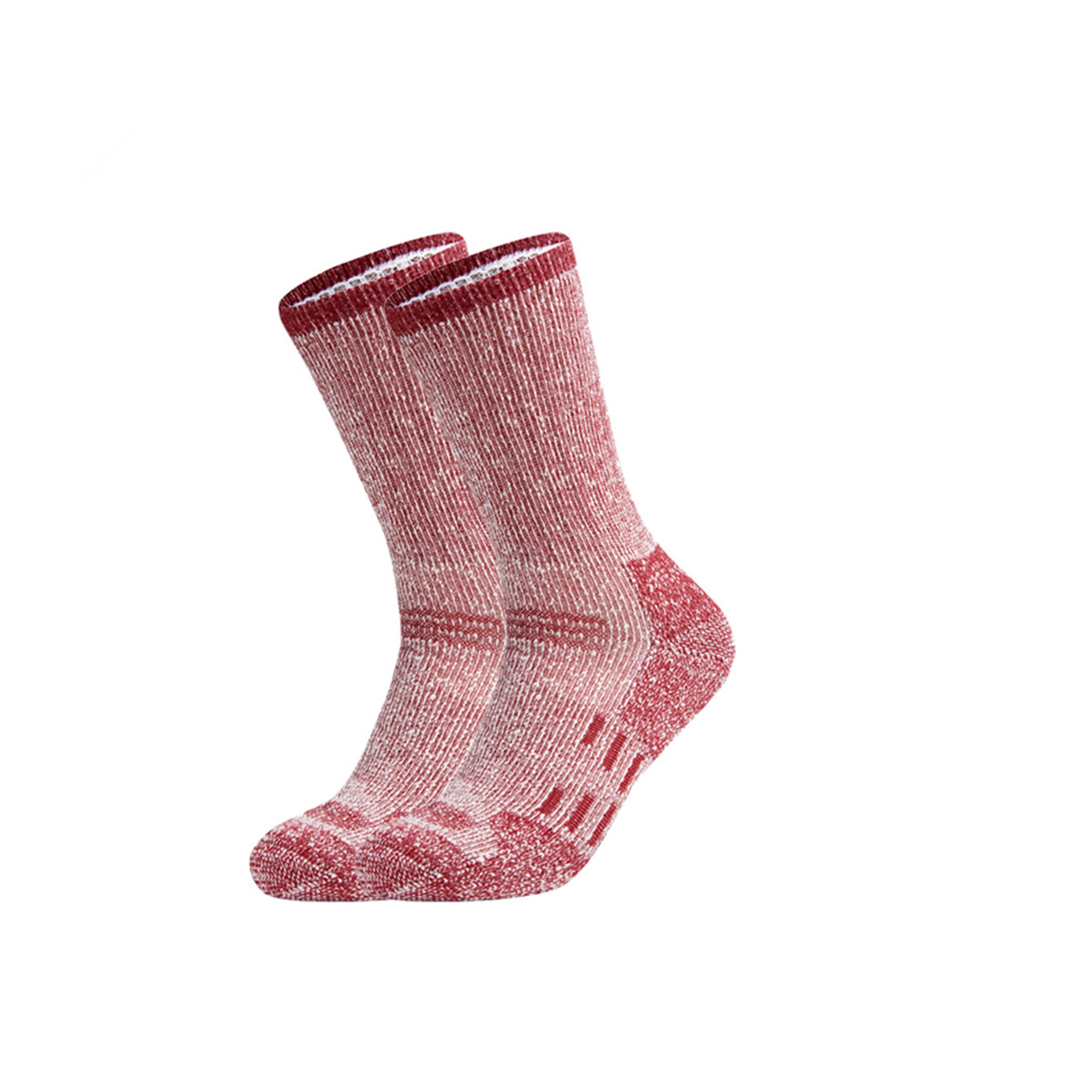 SOLAX 2 pairs Merino wool-blend socks